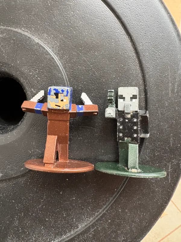 Metallfigs Minecraft -2шт