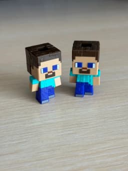 Kinder joy Minecraft Стів